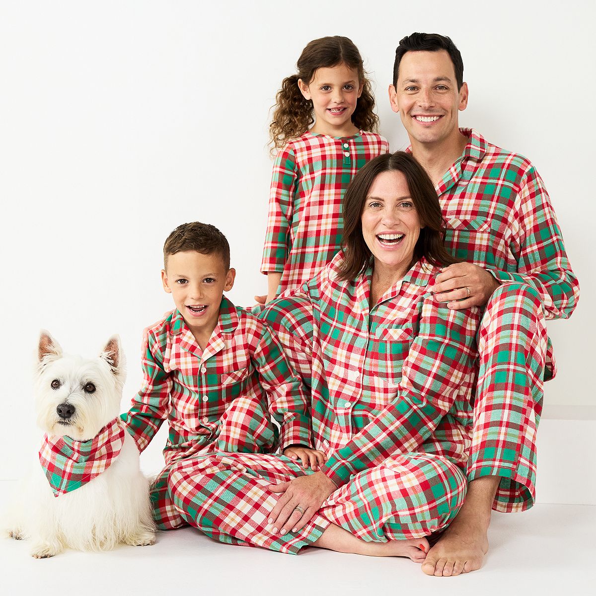 matching christmas pajamas for family