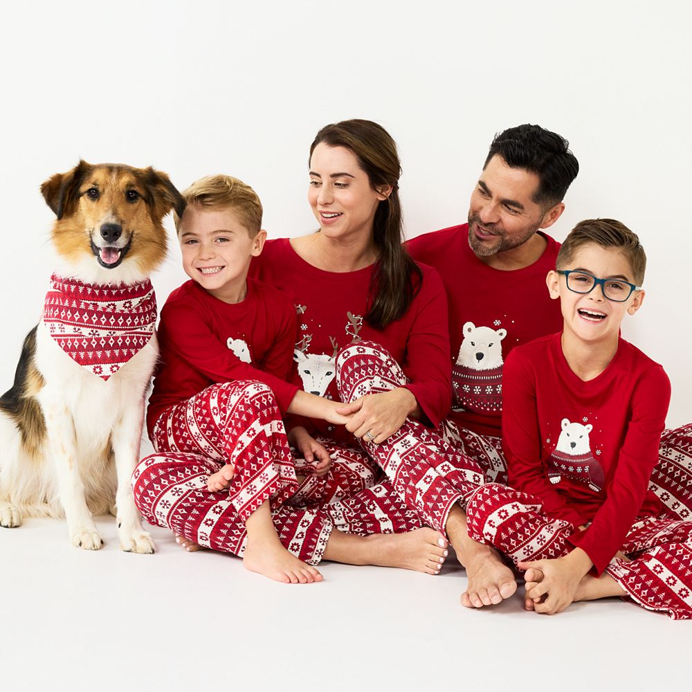 Jammies For Your Families Santa On Holiday Pajamas