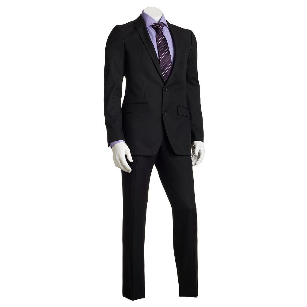 Apt. 9® Extra-Slim Black Suit Separates - Men