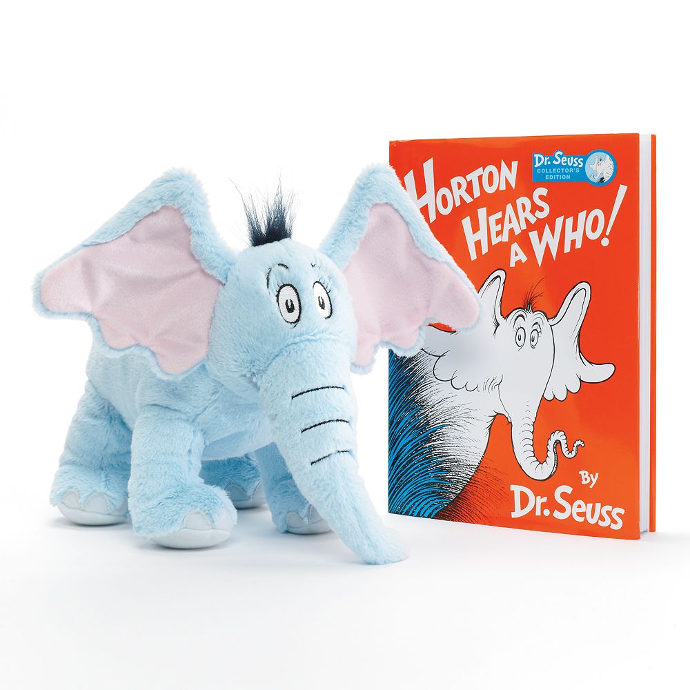 Kohls Cares Dr Seuss Horton Hatches The Egg Blue Elephant Plush Stuffed Animal for sale online 