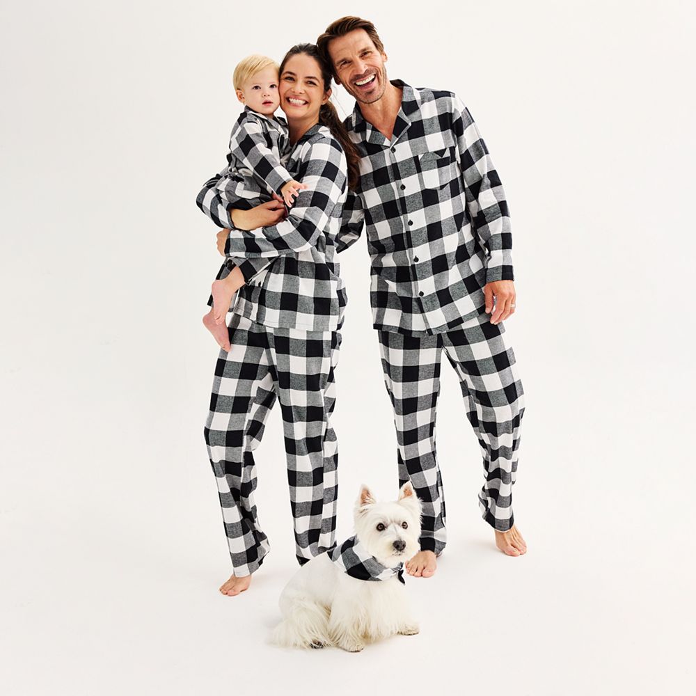 Big & Tall Jammies For Your Families® Buffalo Plaid Top & Bottom Pajama Set