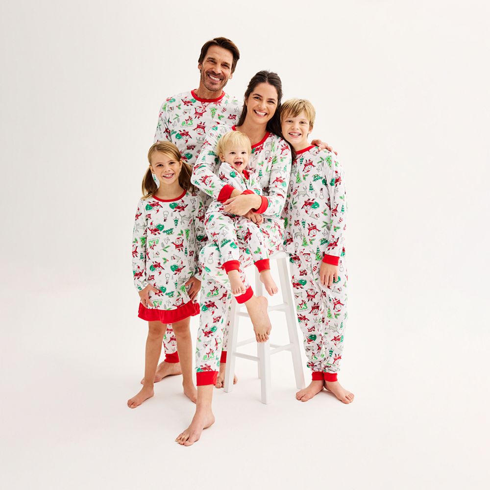 Kohl's Matching Family Christmas Pajamas on Sale + Coupon!