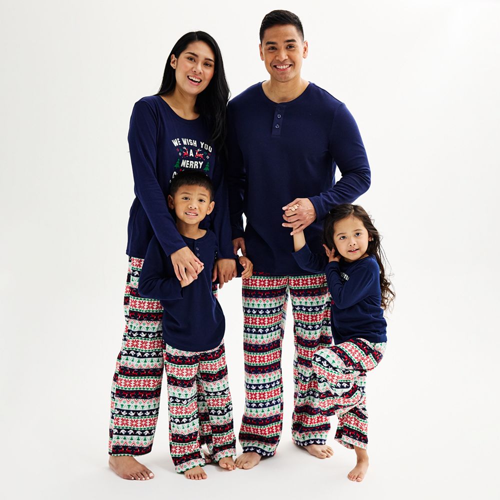 Kohls girls best sale christmas pajamas