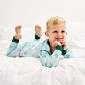 LC Lauren Conrad Jammies For Your Families® Aqua Winter Tree Pajama Collection