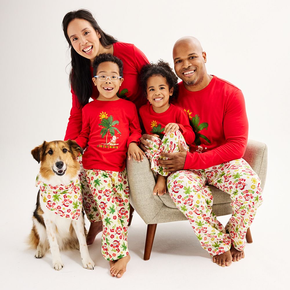 Christmas pj family hot sale