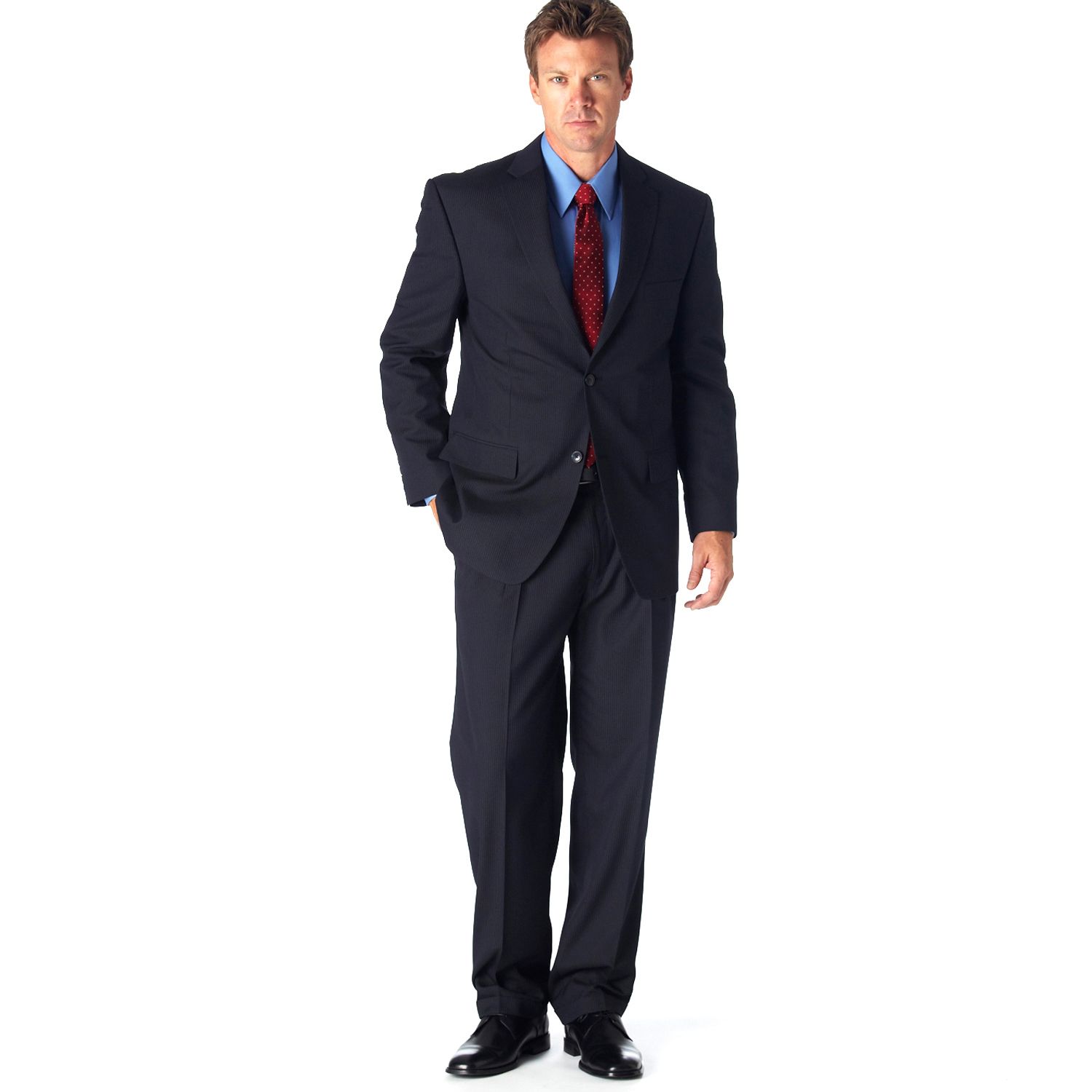 kohls pinstripe suit