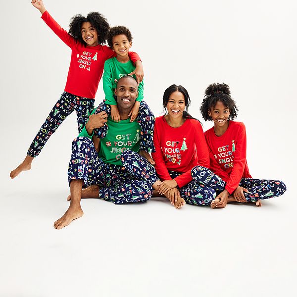 Jammies For Your Families® Get Your Jingle On Graphic Pajama Collection