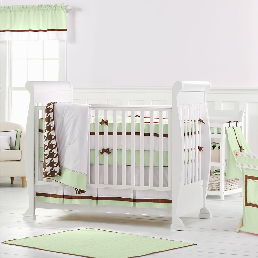 Bacati Metro Lime Bedding Coordinates