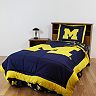 Michigan Wolverines Bed Set