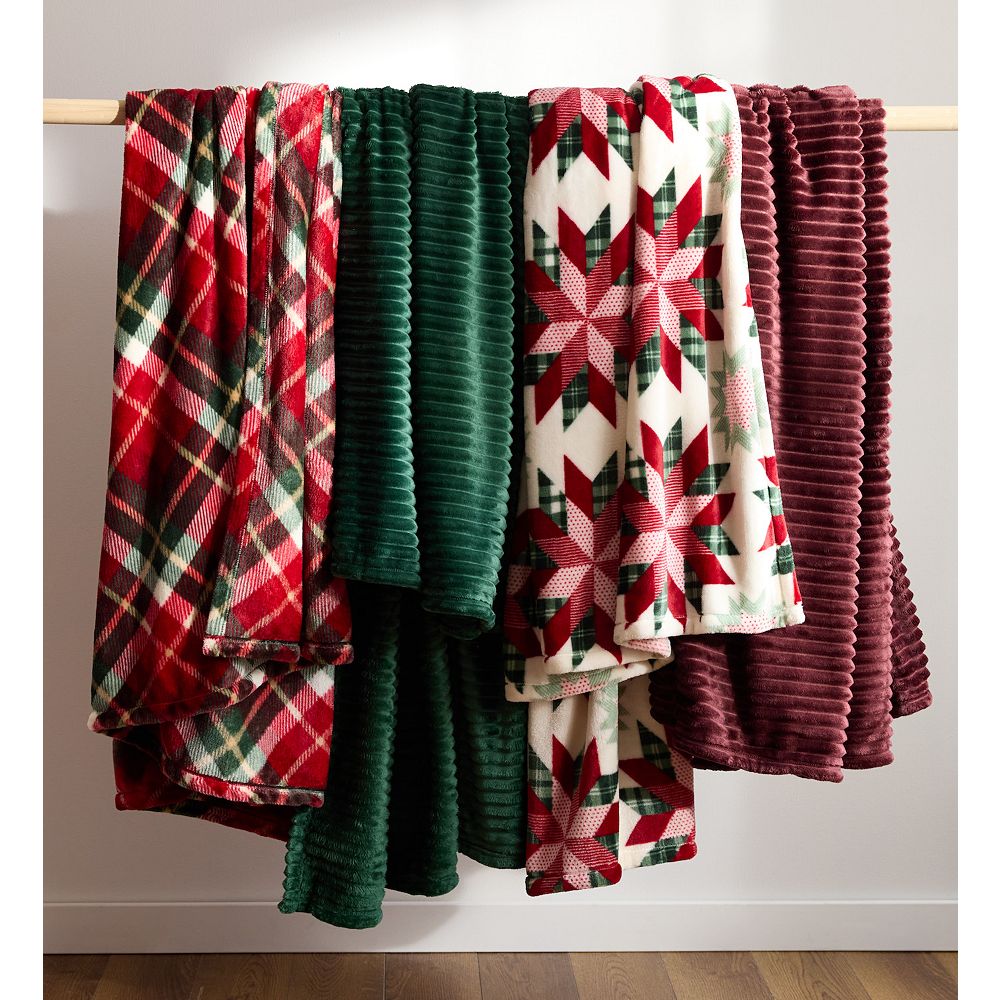 The Big One® Oversized Supersoft Plush Throw Blanket Collection