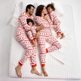 Jammies For Your Families® Candy Cane Fairisle Family Pajamas