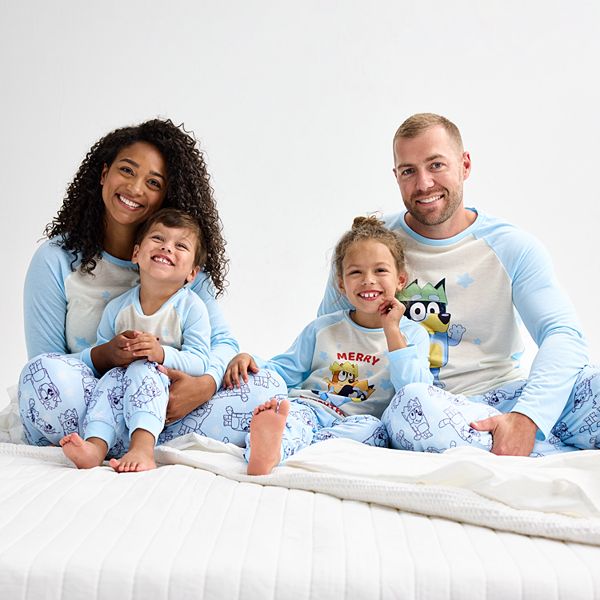 Bluey family pjs clearance