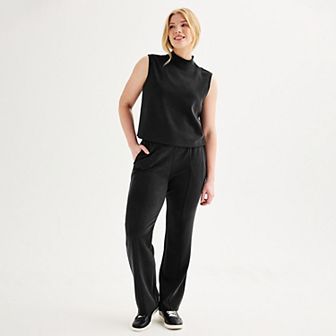 Women's FLX Solace Funnel Neck Tank Top & Pants Matching Set
