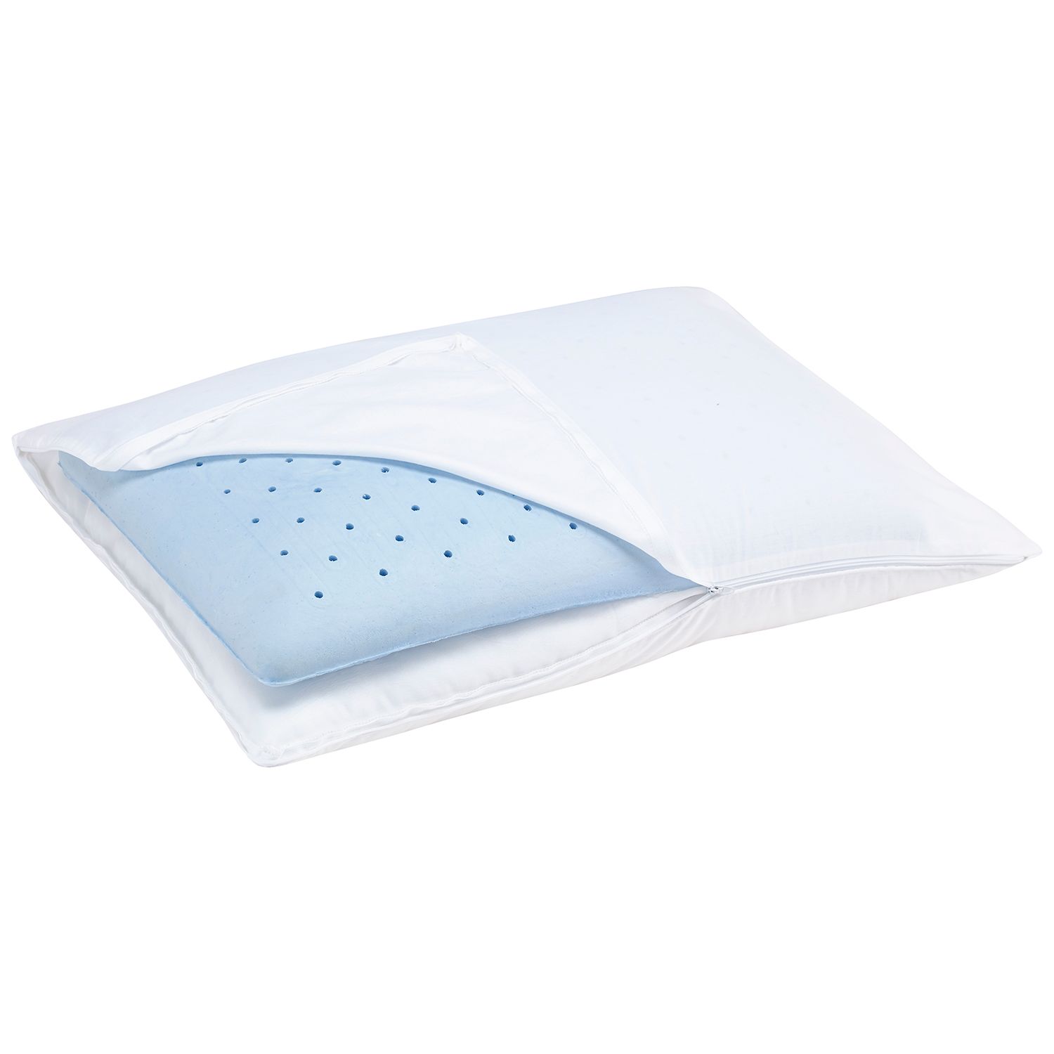 Gel Memory Foam 2-in-1 Bed Pillow