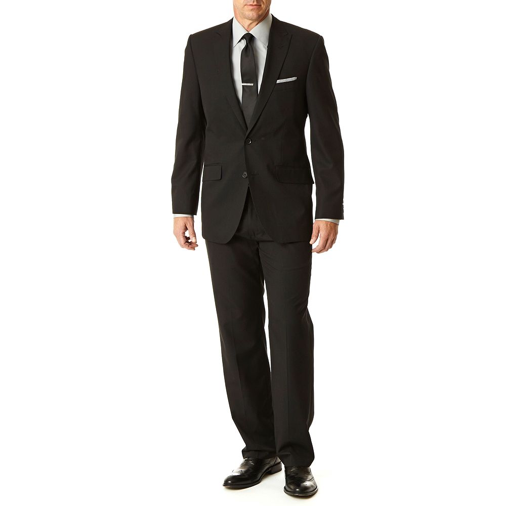 Haggar® 1926 Originals Tailored-Fit Black Drop Needle Suit Separates - Men