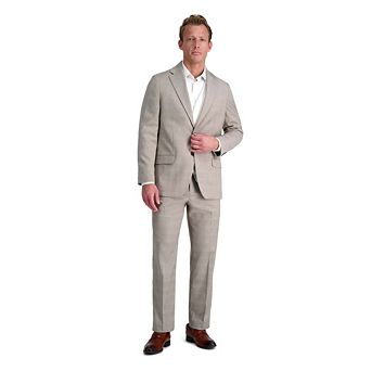 Men's J.M. Haggar™ Tailored Fit Glen Plaid Suit Separates