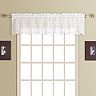 United Curtain Co. Rochelle Lace Swag Tier Kitchen Window Curtains