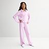 Girls 7-20 Tek Gear® Buttery Soft Quarter Zip Pullover & Pants Set