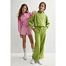 Girls 8-20 eyeshadow Ribbed Fleece Collection