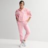 Juniors' Strawberry Shortcake '79 Quarter Zip Graphic Pullover & Gym Joggers Matching Set