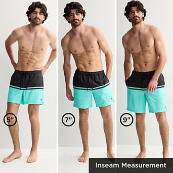 Men's Trinity Coast Colorblock Swim Trunk Separates