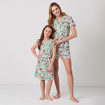 Draper James 2 pc Short Sleeve Pajama Top & Pajama Shorts Family Pajama Set