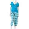 Croft & Barrow® Tropic Sun Pajama Separates