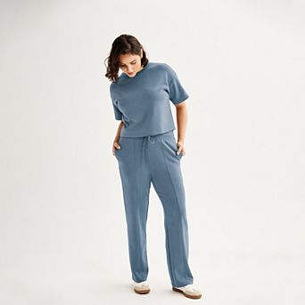 Women's FLX Solace Boxy Tee & Pants Matching Set