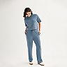 Women's FLX Solace Boxy Tee & Pants Matching Set