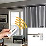 erod Side-Open Remote-Controlled Motorized Window Curtain Rod Collection