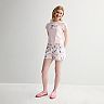 Disney's Lilo & Stitch Juniors' Stitch Print Boxer Shorts & Graphic Tee Matching Set