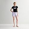 Juniors' Kuromi Boxers & Graphic Ringer Tee Matching Set