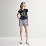 Juniors' Winnie the Pooh Boxers & Graphic Ringer Tee Matching Set