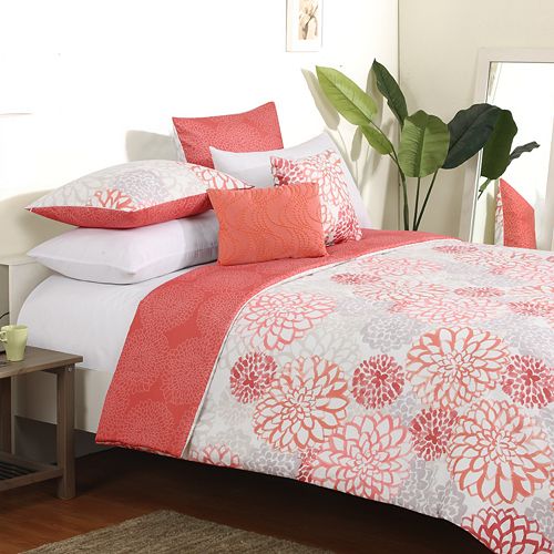 Dahlia 5 Pc Reversible Comforter Set