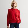 Women's Nine West Crewneck Sweater Shell & Cardigan Matching Set