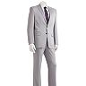 Marc Anthony Solid Gray Suit Separates