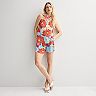 Women's INTEMPO™ Plisse Tank Top & Shorts Matching Set
