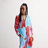Women's INTEMPO™ Plisse Print Button Front Shirt & Pants Matching Set
