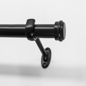 Decopolitan End Cap Window Curtain Rod Collection