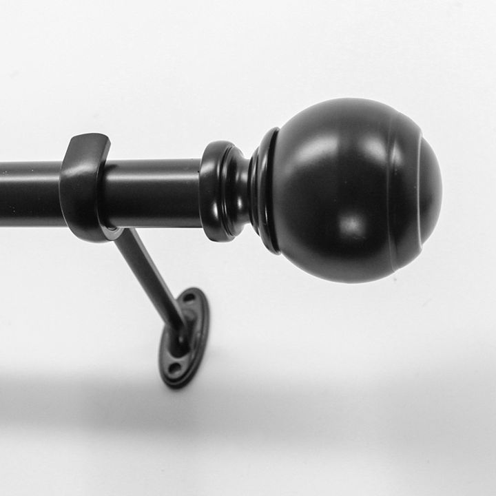 Decopolitan Ball Window Curtain Rod Collection