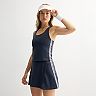 Women's FLX Hi-Rise Varsity Affirmation Skort & Tank Top Matching Set