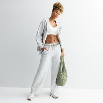 Women’s FLX Heavyweight Embrace Fleece Oversized Zip-Up Hoodie & Sweatpants Matching Set