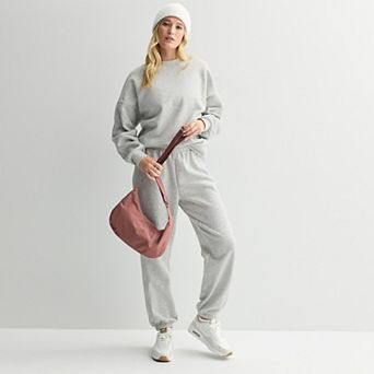 Women's FLX Heavyweight Embrace Fleece Crewneck Pullover & Joggers Matching Set