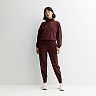 Women's FLX Campfire Quarter-Zip Pullover & Fleece Joggers Matching Set