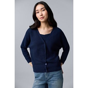 Women's Simply Vera Vera Wang Luxe Cashmere Blend Sweater Tank & Cardigan Matching Set