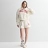 Juniors' Strawberry Shortcake Graphic Hoodie & Shorts Matching Set