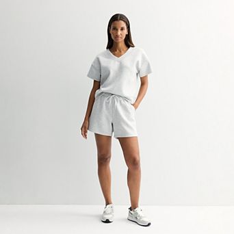 Women's FLX Solace V-Neck Tee & Shorts Matching Set
