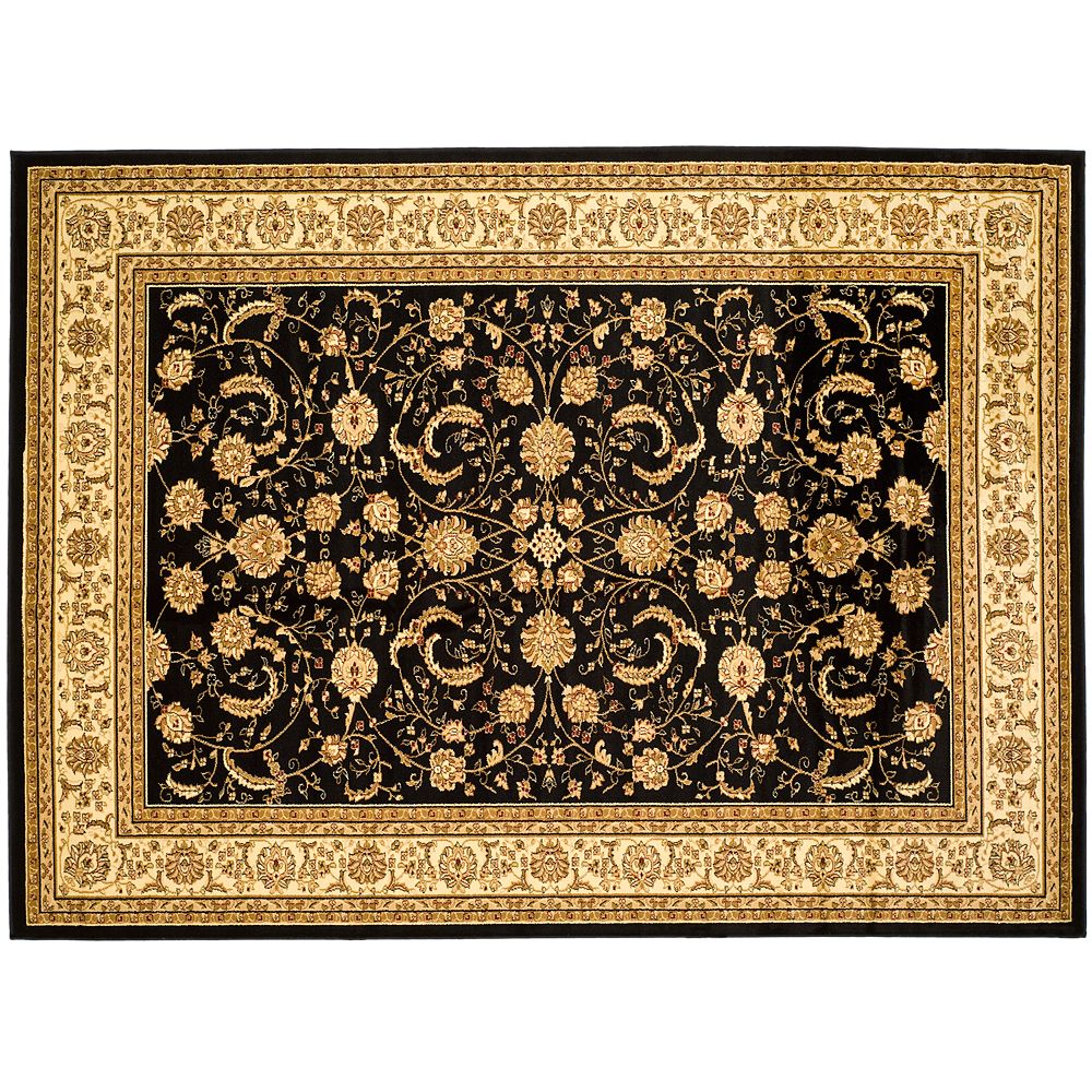 Safavieh Lyndhurst Framed Floral Scroll Rug