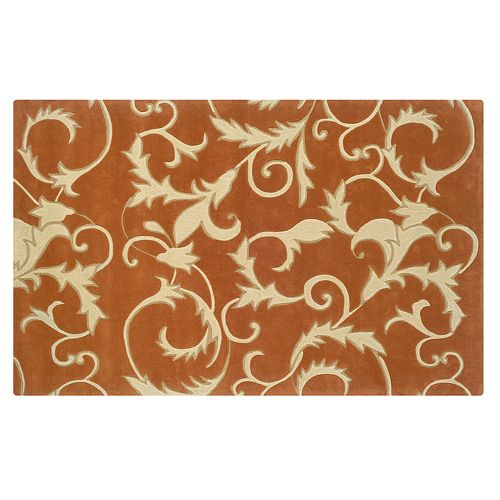 Linon Home Decor Trio with a Twist Tapestry Rug