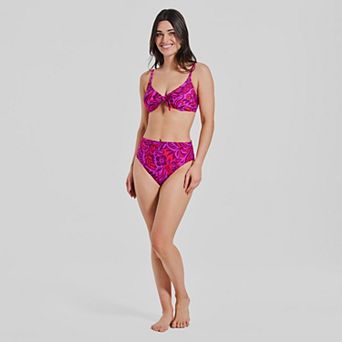 Women's Freshwater Take Me To Tahiti High Waist Swim Bottoms & Swim Top Matching Set